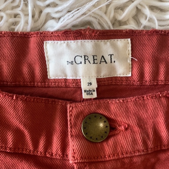 The GREAT. The Cut Off Shorts 29 NWT - Picture 4 of 14